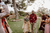 traditional wedding bride and groom aisle walk 