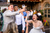 Bride and groom dancing