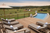 A luxury safari honeymoon with friends villa with terrace, pool, and wildlife reserve views