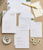 simplistic wedding stationery full invite set
