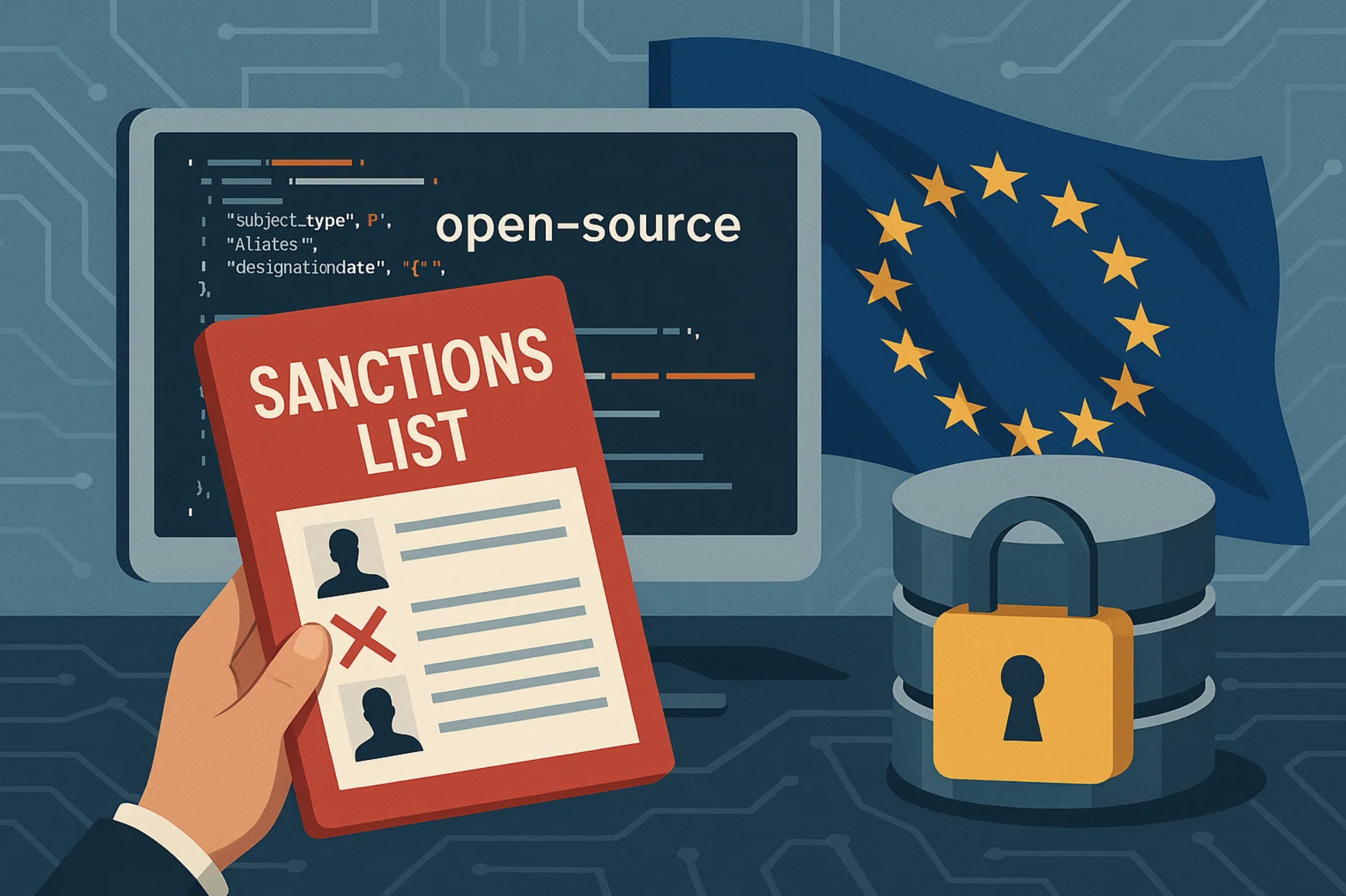 EU-Sanktionslisten: Komplexität verstehen und meistern mit einer Open-Source-Lösung