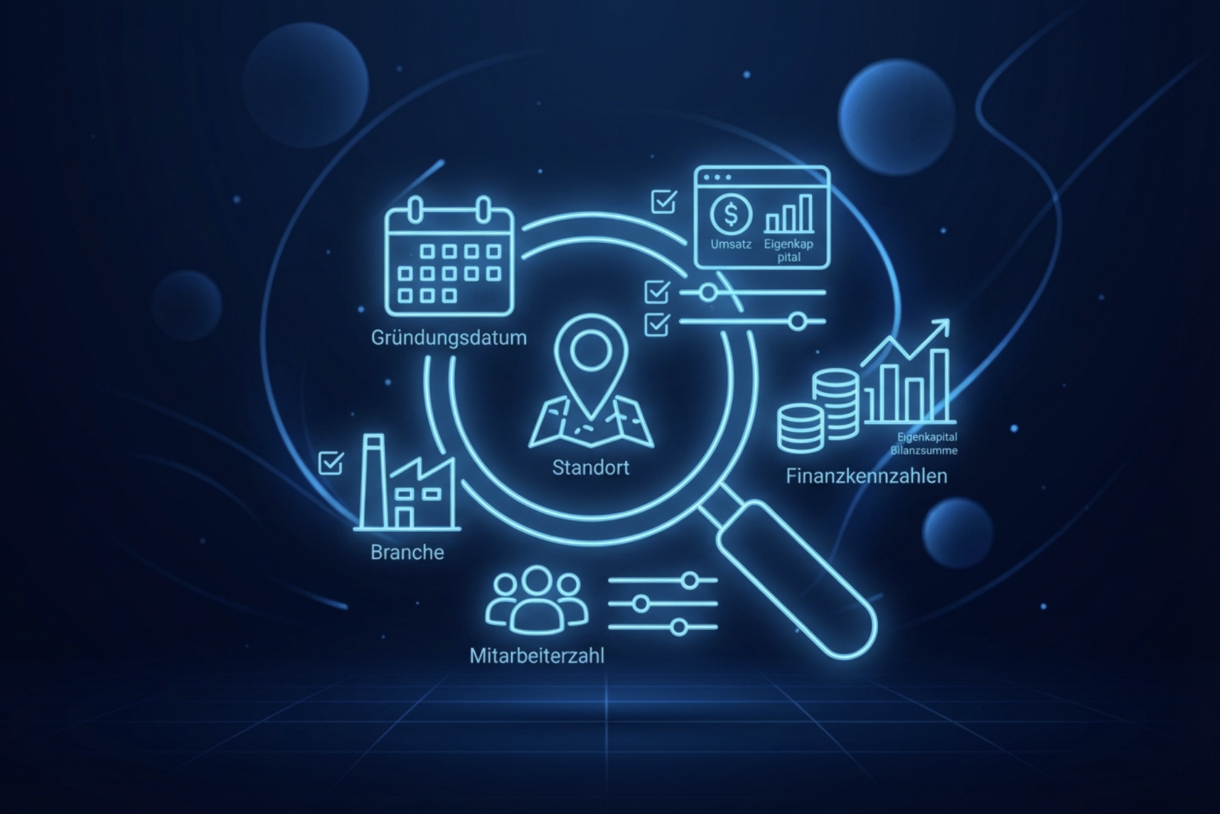 Erweiterte Suchfilter für die Firmensuche | handelsregister.ai