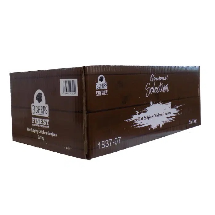 3CHEFS Spicy Chicken Goujons Box 6x900