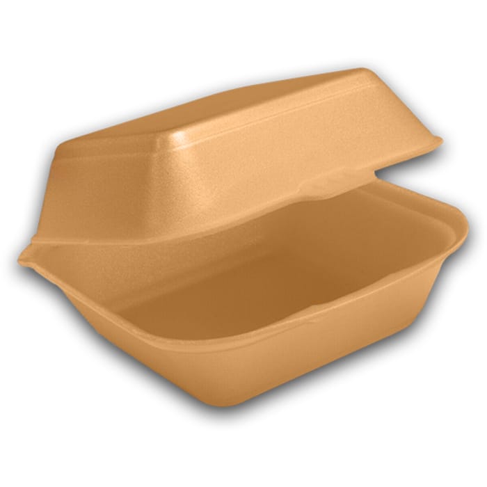 Swift HB6 Gold Burger Boxes 1x500 - Adams Food Service