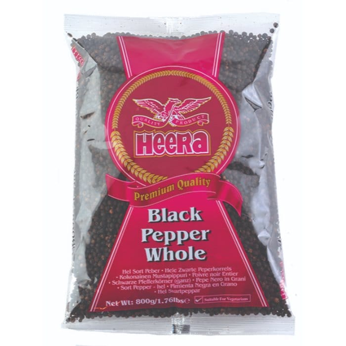 Whole Black Pepper Packet 700g - Adams Food Service