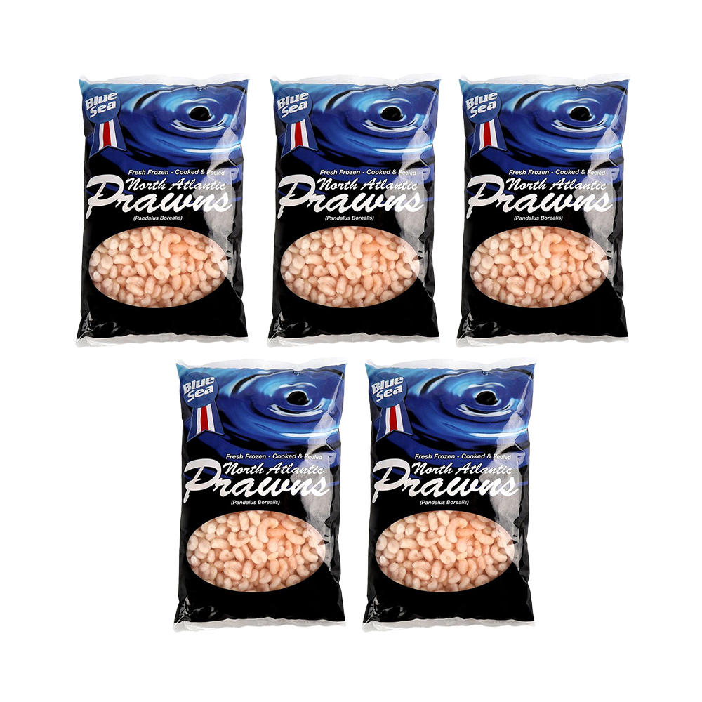 IQF Cold Water Prawns U150 Peeled Box  5x1.16