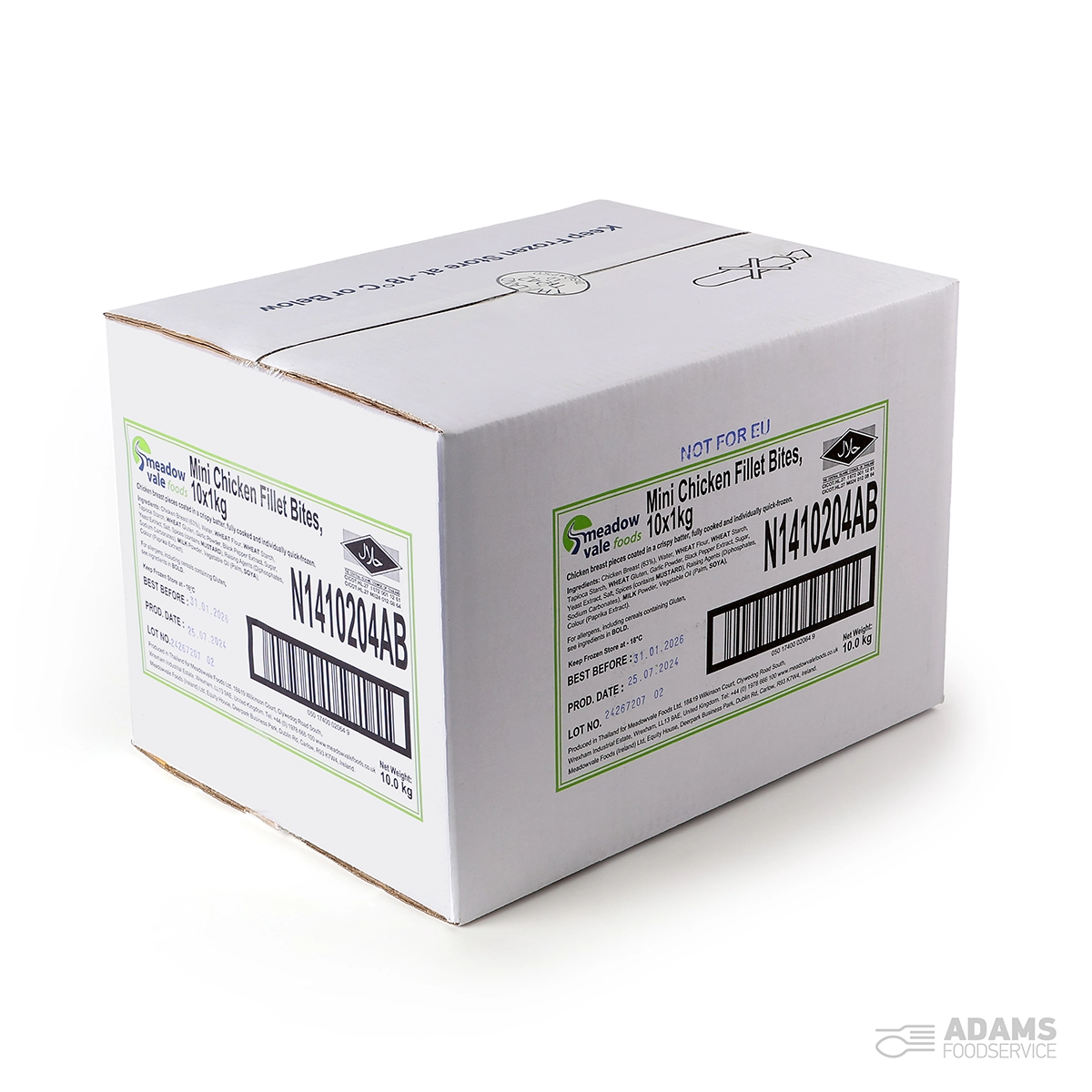 Meadow Vale Popcorn Chicken Box 10x1