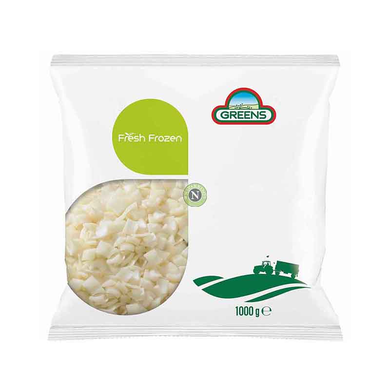 Greens Diced Onions 10x10mm 4x2.5