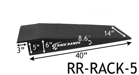  5.75" High Rack Ramp - Set of 2