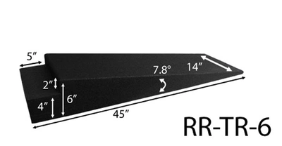 6" High Trailer Ramp - Set of 2