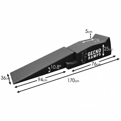 Service Ramp Large - Set of 2, 4pc total