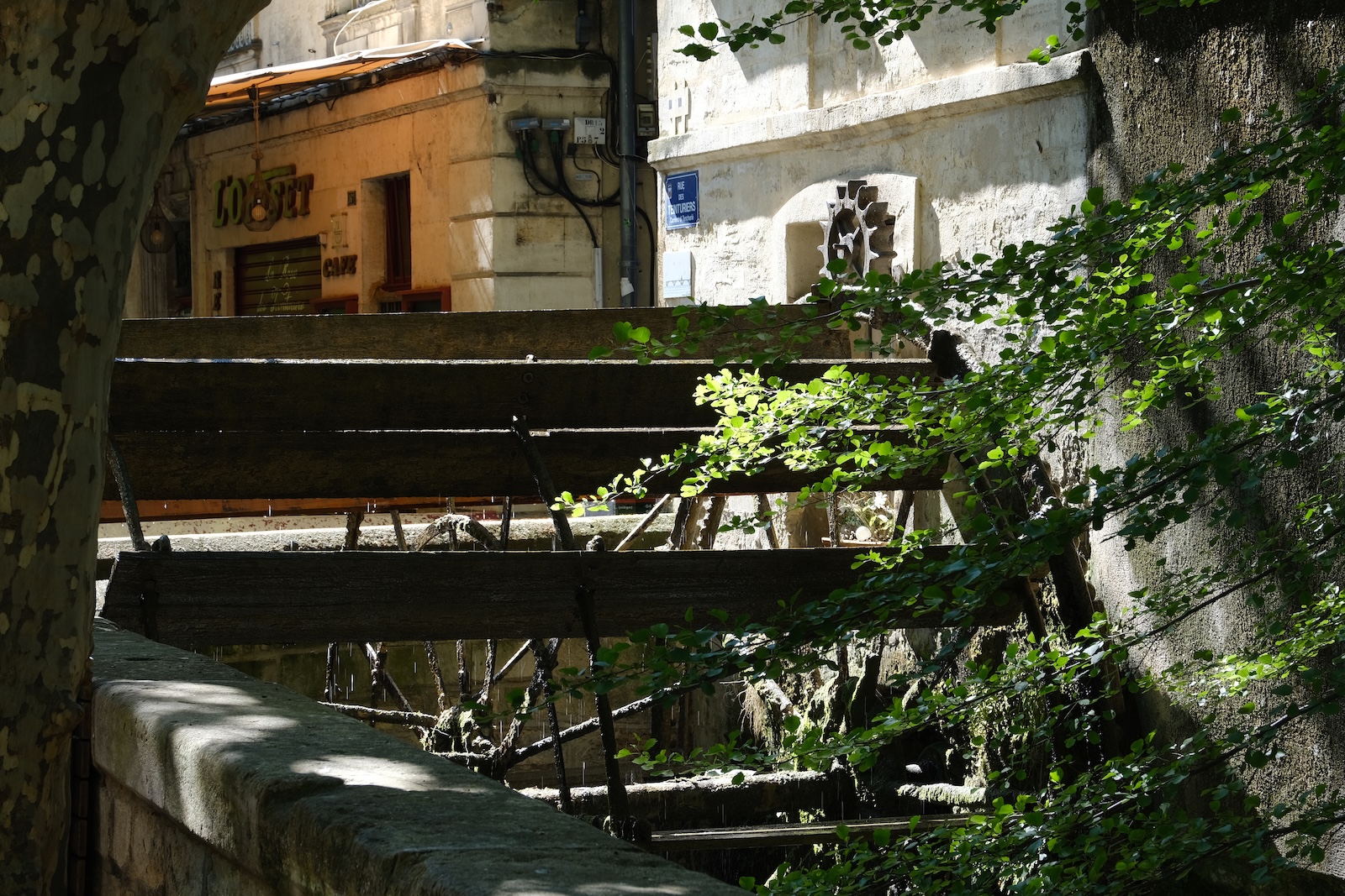Rue des Teinturiers Water Wheels