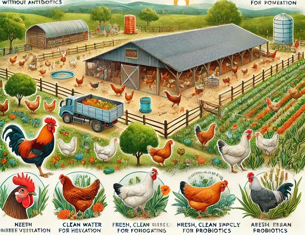 10 Effective Ways to Keep Your Poultry Healthy Without Antibiotics