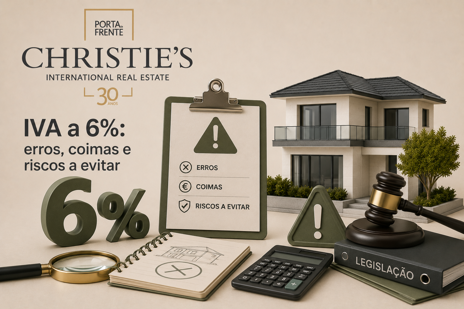 Errors, fines and risks to avoid | Porta da Frente Christie’s International Real Estate