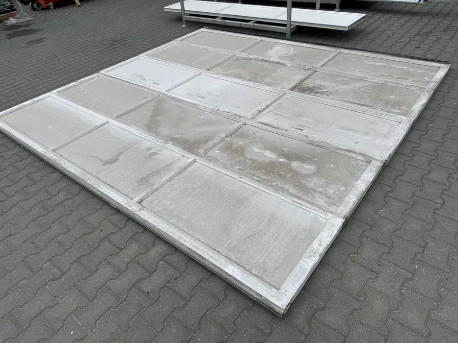 Brama ręczna aluminiowa