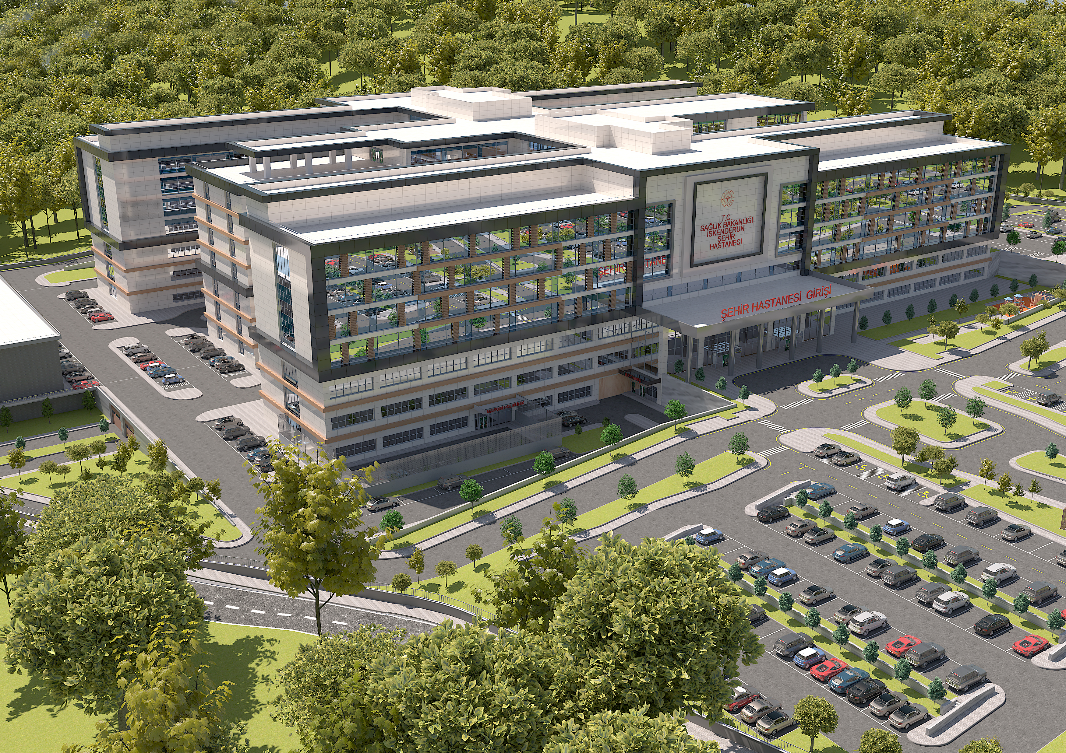 Sismik Yalıtımlı Hastane - İskenderun 600 Yataklı Devlet Hastanesi