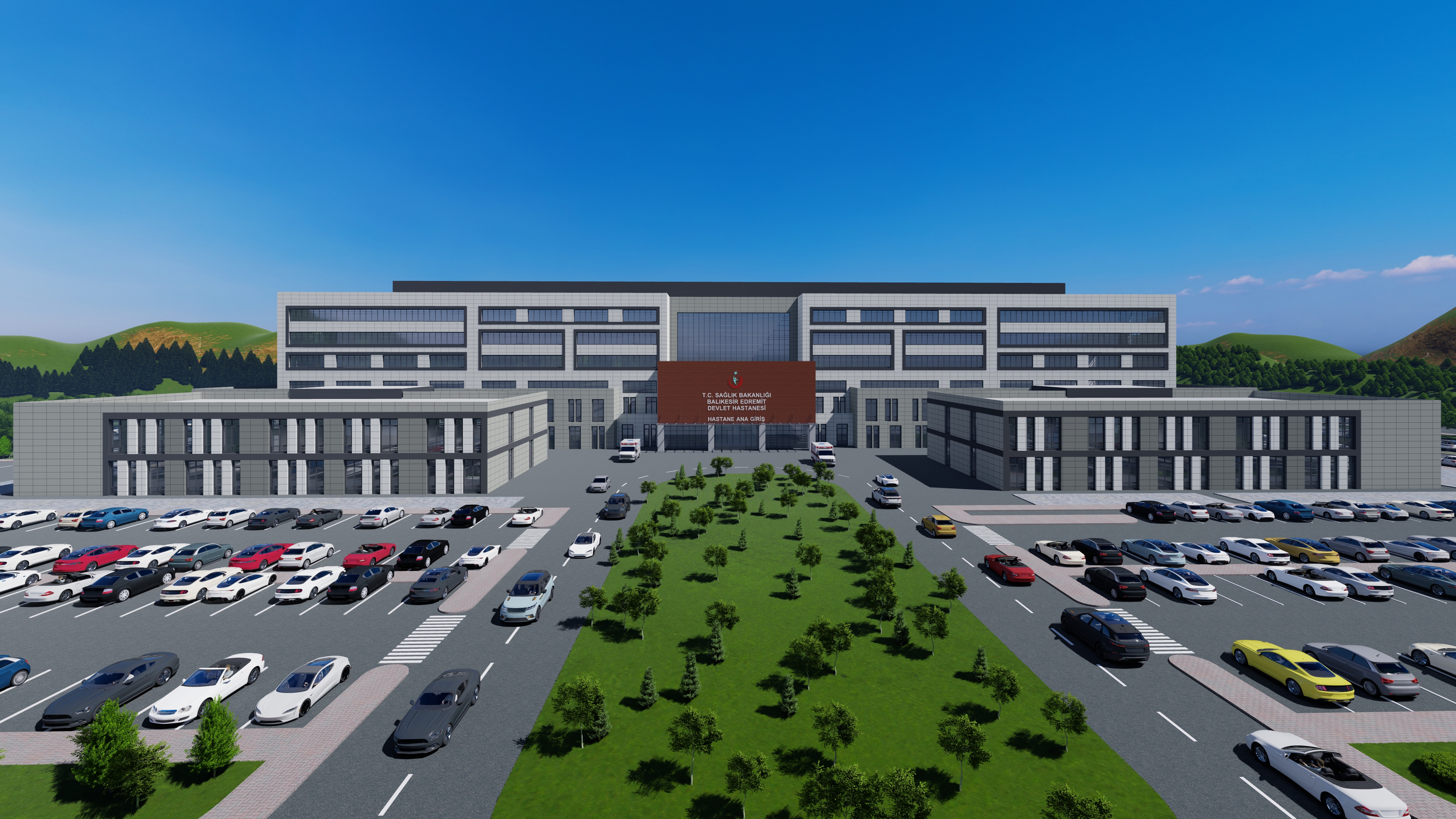 Sismik Yalıtımlı Hastane - Balıkesir 400 Yataklı Devlet Hastanesi