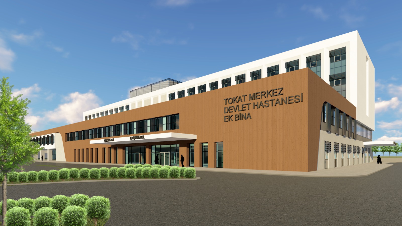Sismik Yalıtımlı Tokak 150 Yataklı Devlet Hastanesi