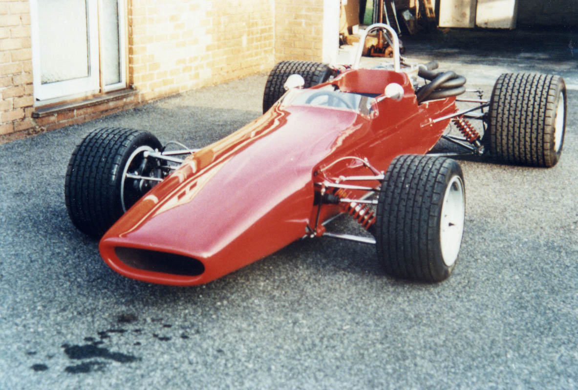 The T100 at the Lola factory. (The Lola Archive)