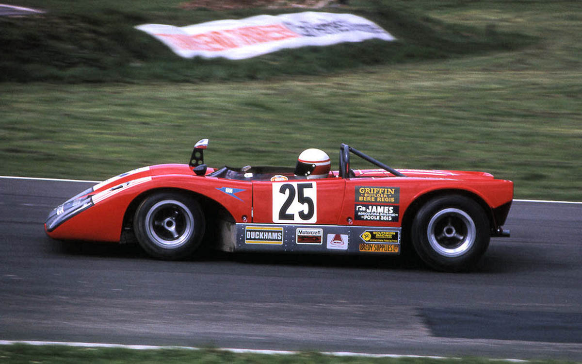 The Lola-BMW T212 of Tony Birchenhough and Brian Joscelyne at the 1972 Brands Hatch 1000kms. (Gerald Swan))