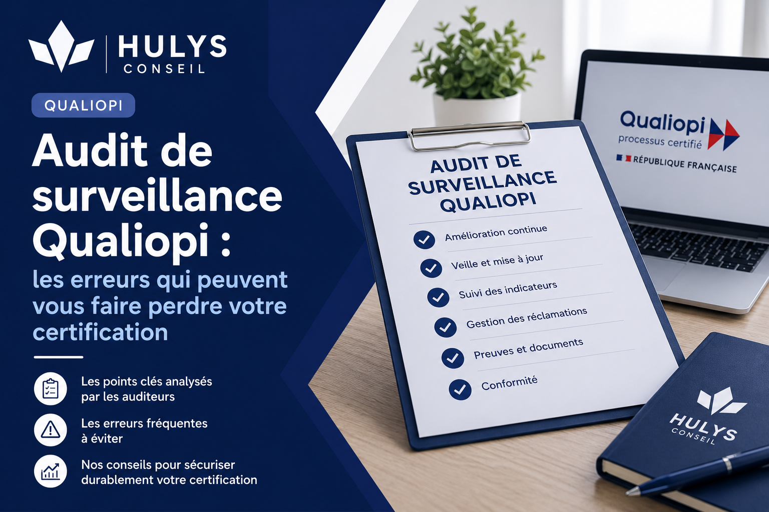 Audit de surveillance Qualiopi : les erreurs qui peuvent vous faire perdre votre certification