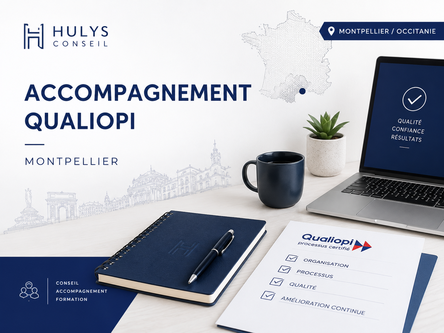 Accompagnement Qualiopi à Montpellier : réussir sa certification en Occitanie