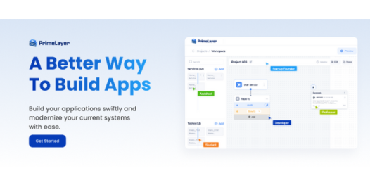 PrimeLayer — Visual App Design, Real Source Code.