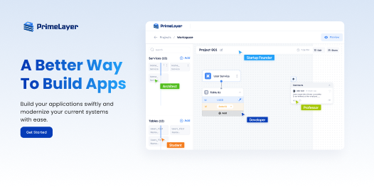 PrimeLayer — Visual App Design, Real Source Code. — supporting screenshot