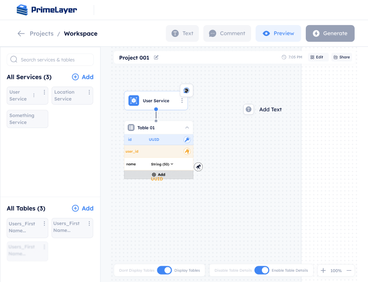 PrimeLayer — Visual App Design, Real Source Code. — primary screenshot