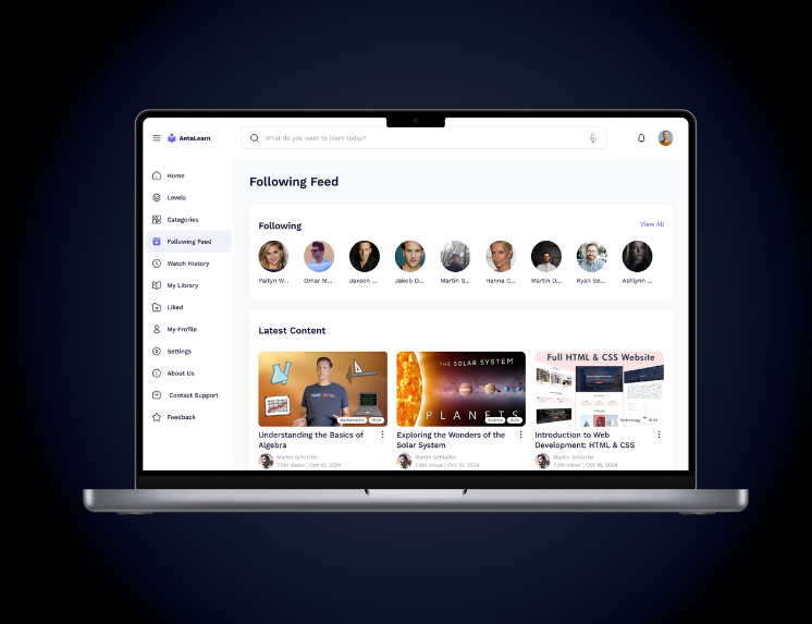 Anta Learn — Where Academics Meets Innovation.