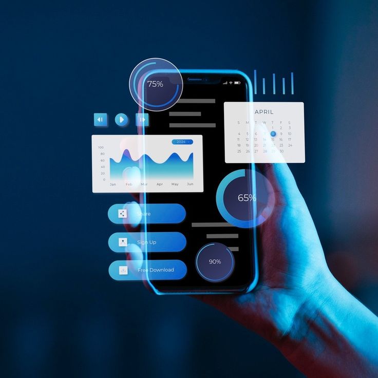 App Development  — overview illustration
