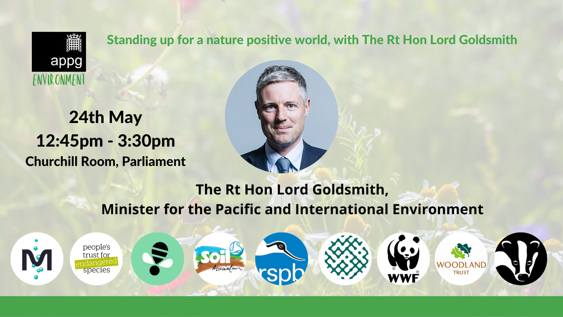 Standing up for a Nature Positive World, with Rt. Hon Lord Goldsmith ...