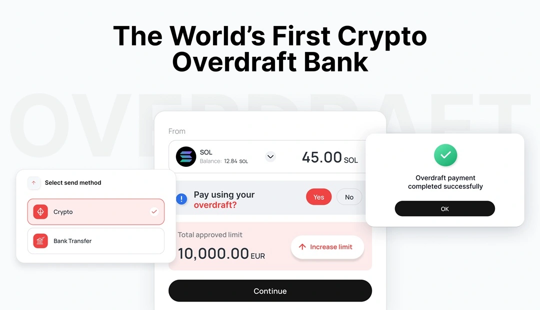 The Kingdom Bank's Newest Feature: Fiat and Crypto Overdraft