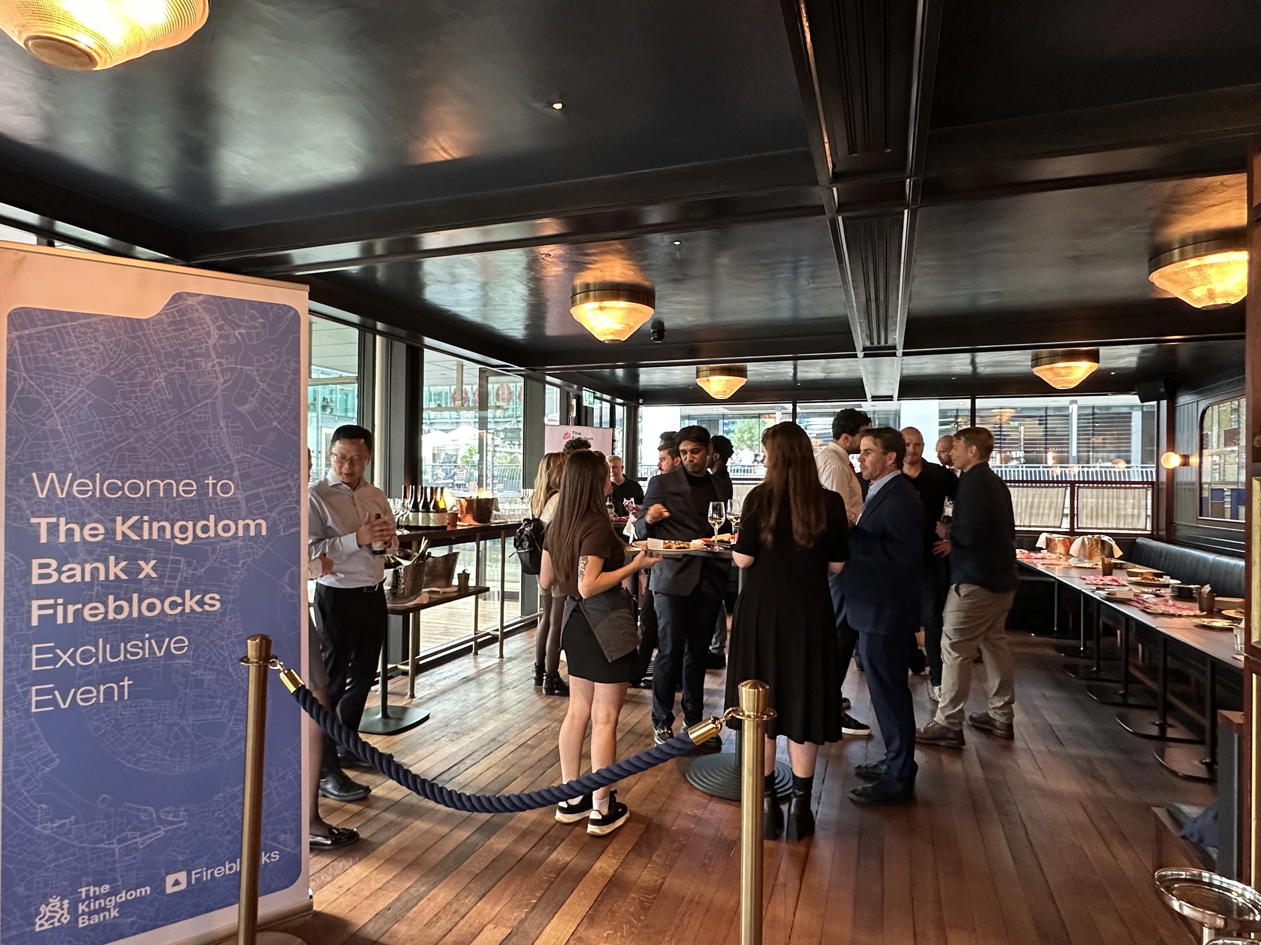 We Hosted an Exclusive VIP Networking Reception with Fireblocks in London