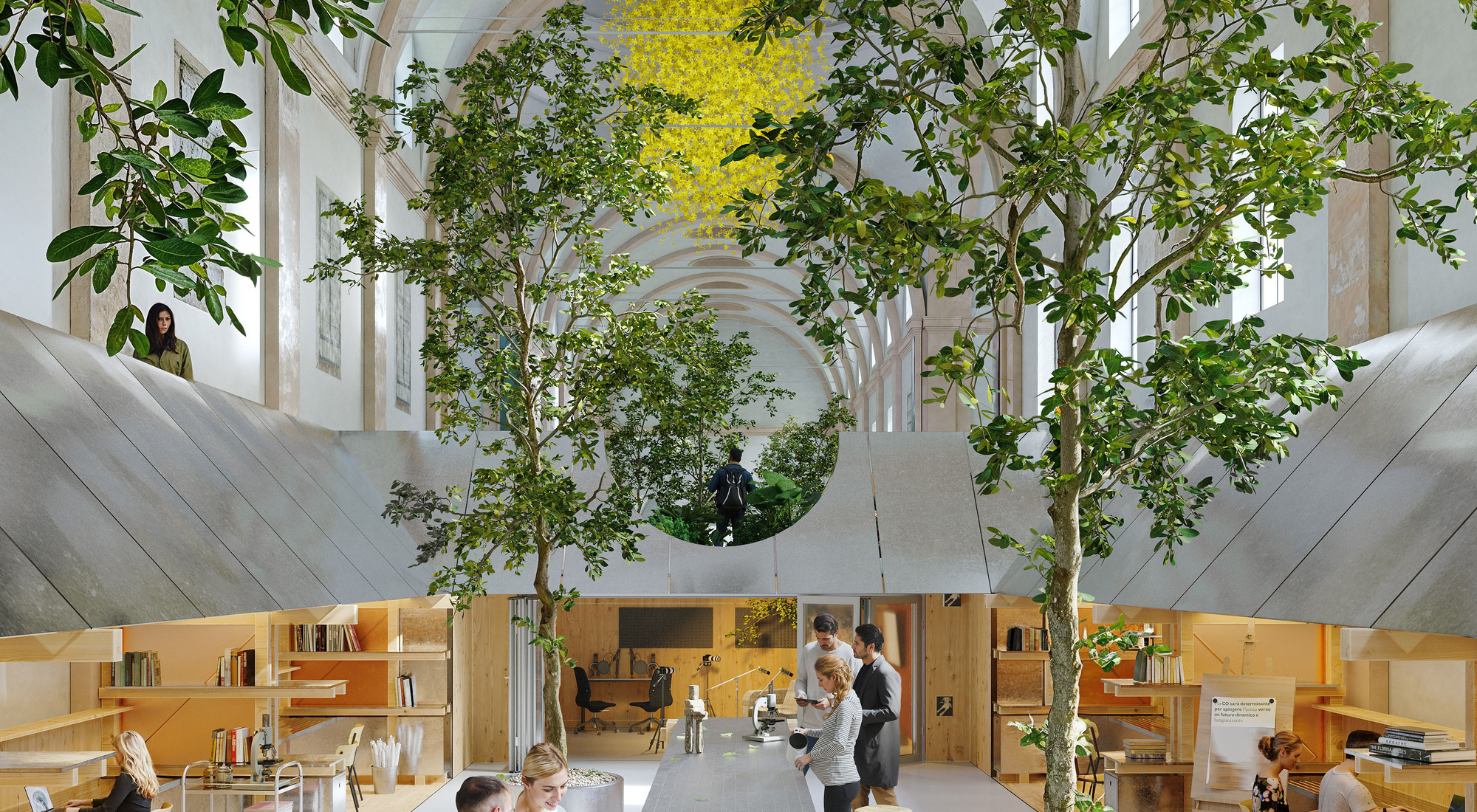 Spaces to learn, exchange ideas, grow, and feel good.