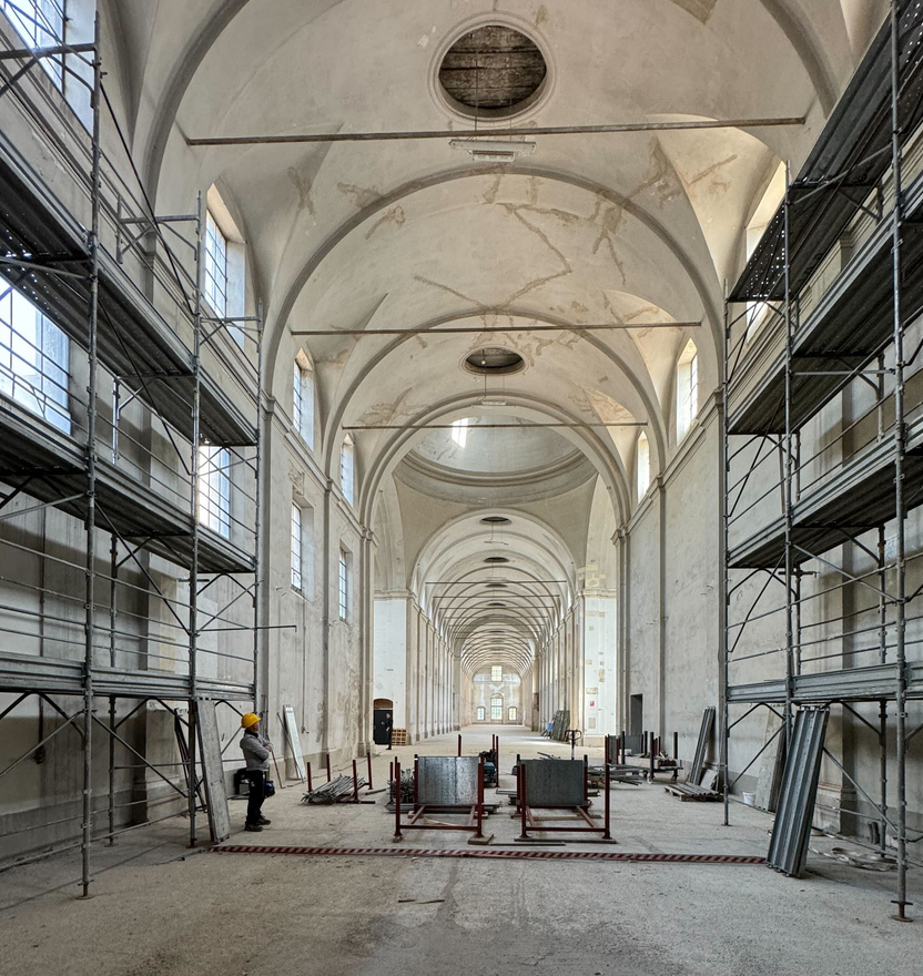 The Old Hospital is under restoration