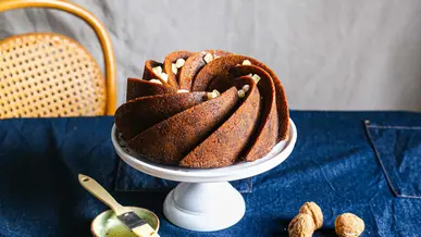 Sticky Ginger Bundt Cake