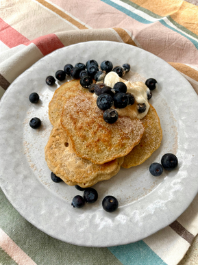 Low FODMAP oat pancakes