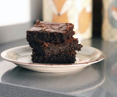Chocolate & Black Bean Brownies