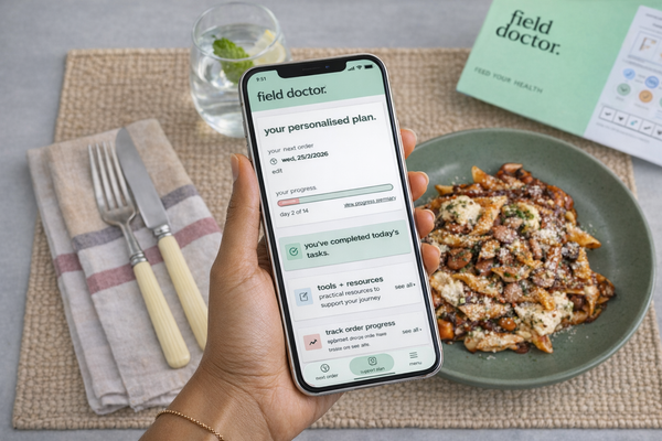 How field doctor creates your personalised meal plan