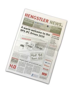 PDF cover: A warm welcome to the  SPS IPC Drives 2016