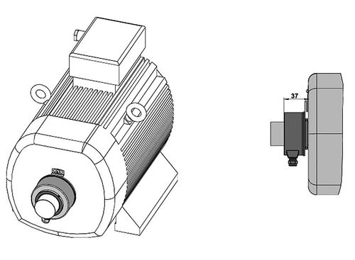 Illustration of AC Motor
