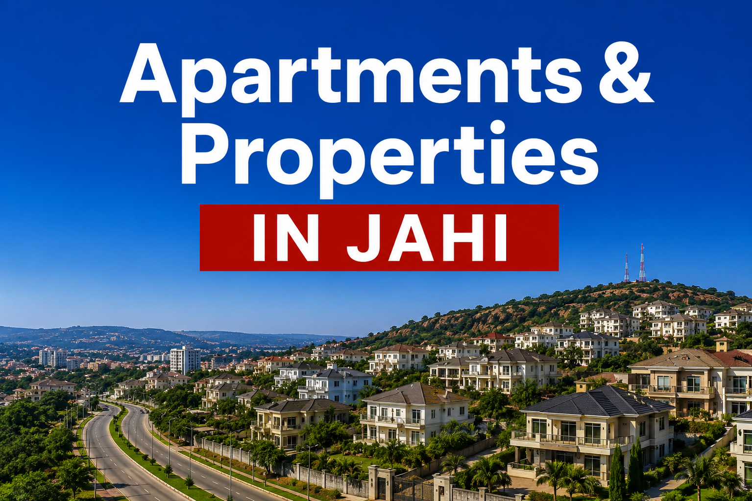 Vacant Houses and Apartments for rent and for sale in Jahi Abuja