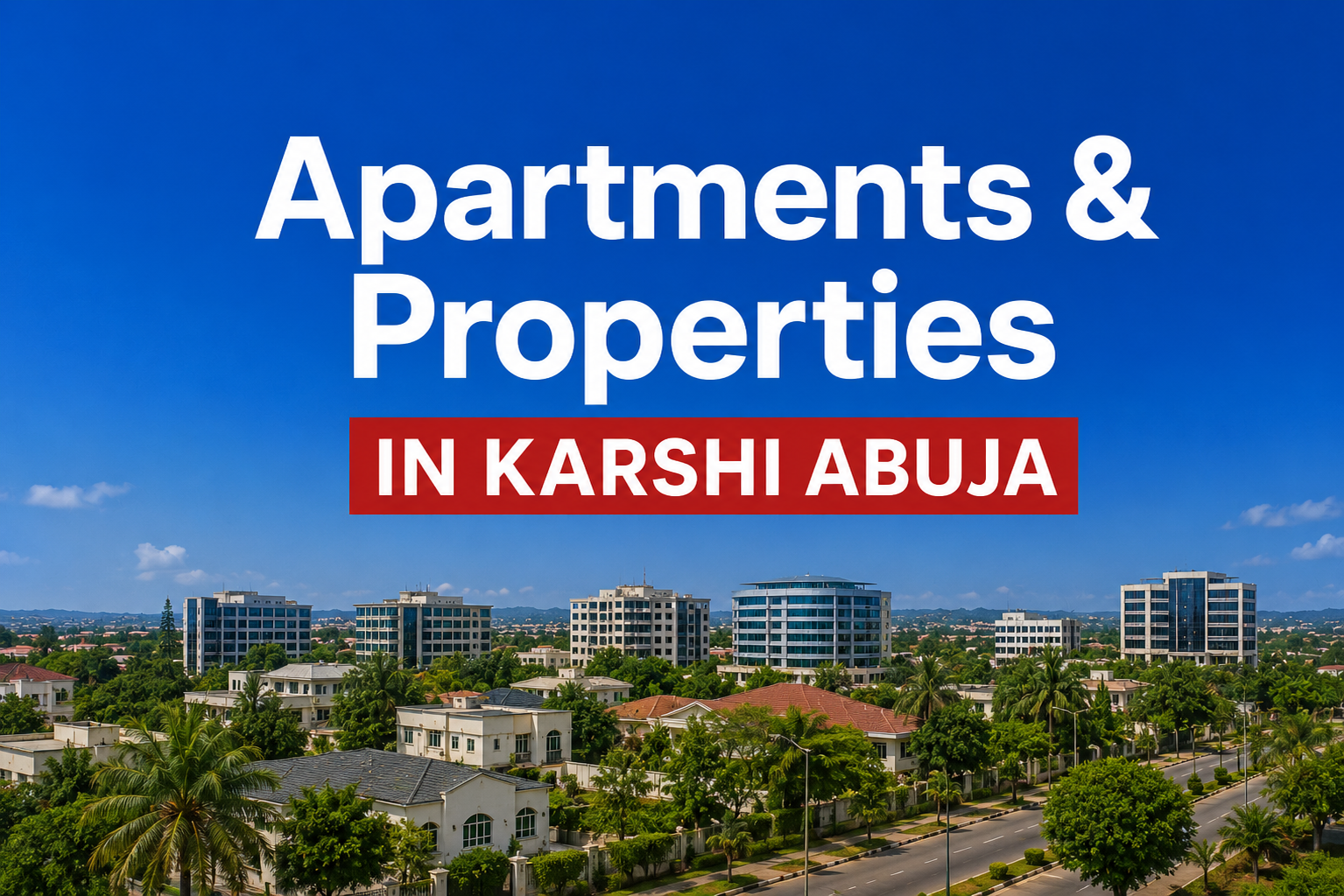 Vacant Houses and Apartments for rent and for sale in Karshi Abuja