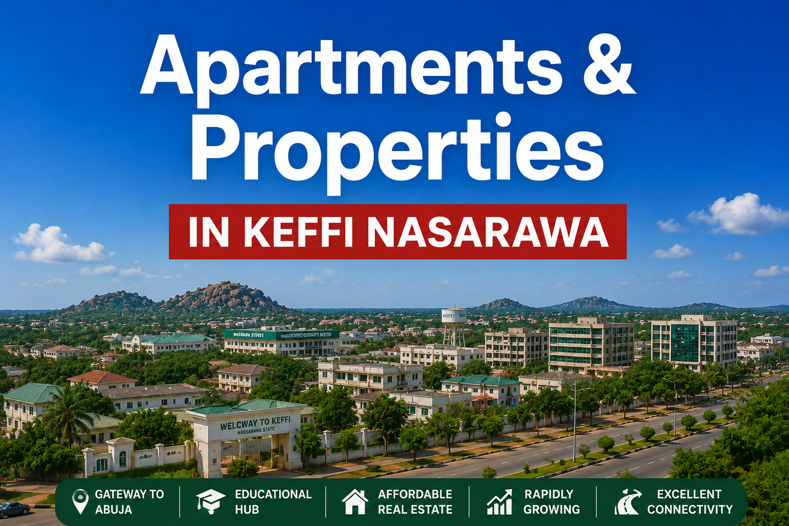 Vacant Houses and Apartments in Keffi Nasarawa for rent and for sale