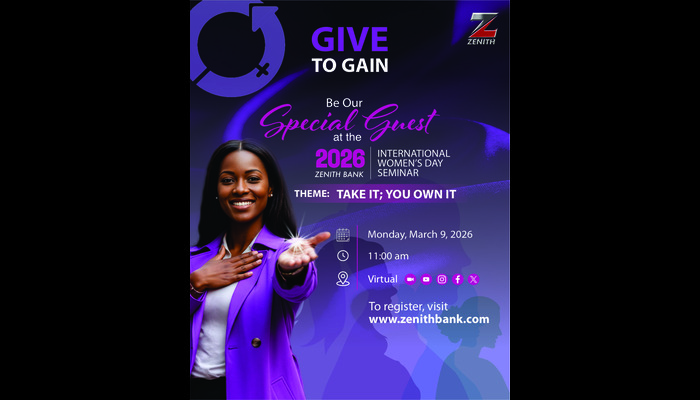 Zenith Bank Champions Women's Empowerment with "Take It, You Own It" International Women's Day Seminar