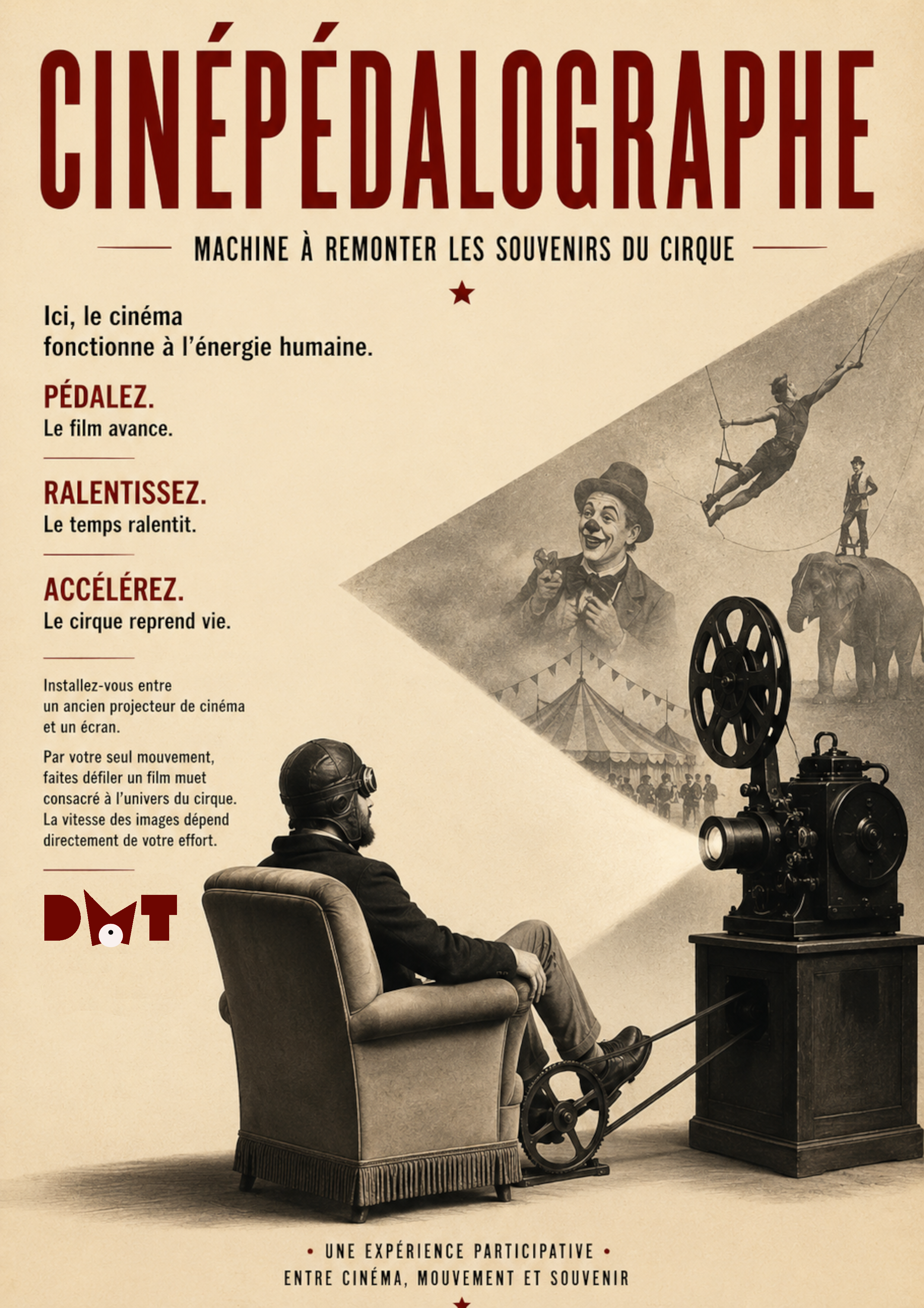 Cinépédalographe