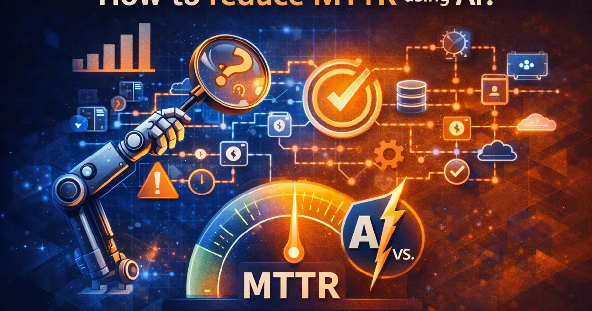How to reduce MTTR using AI?