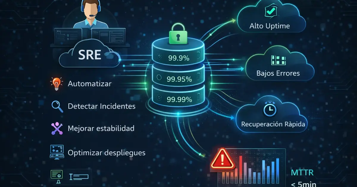 Qué es SRE y cómo mejorar fiabilidad digital
