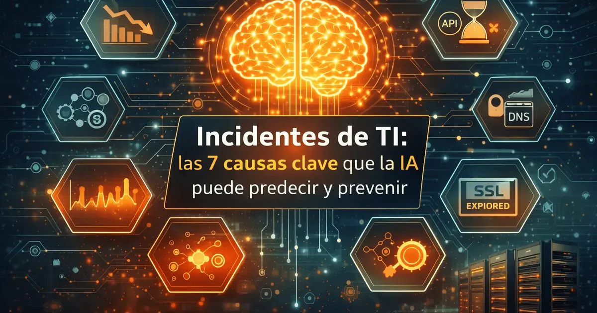 IT incidents: the 7 key causes that AI can predict and prevent